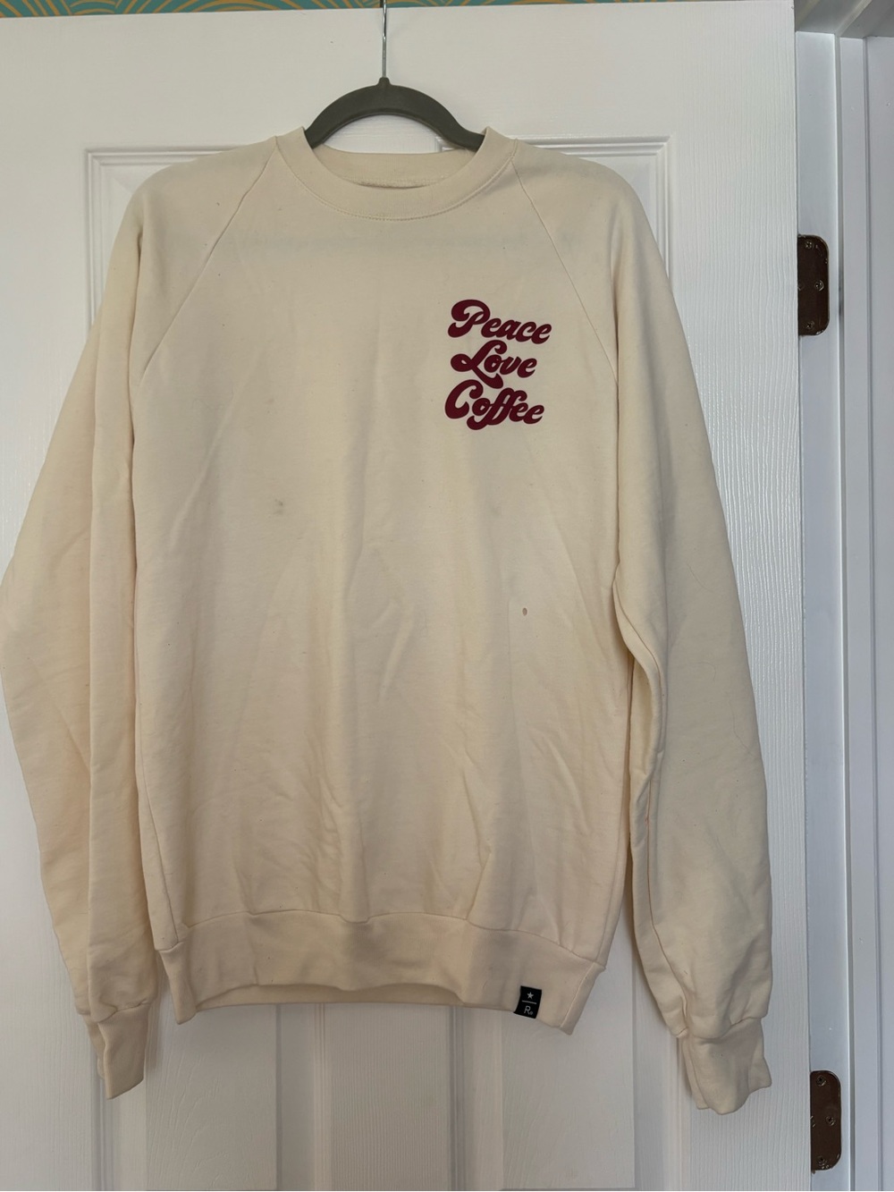 Starbucks Reserve Cream Crewneck Sweatshirt - Picture 1 of 7